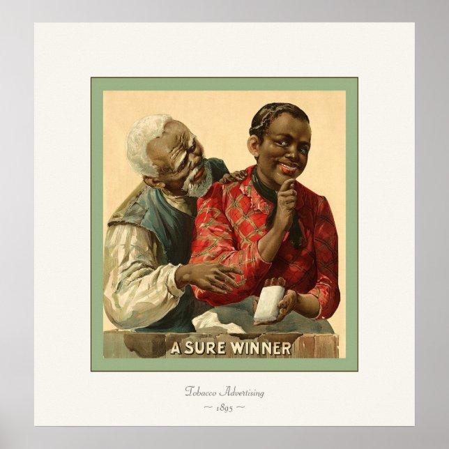 En Sure Winner ~ 1895 ~ Vintage Advertising Poster (Framsidan)