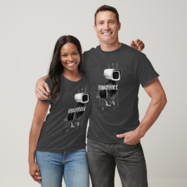 En surrealistisk övervakningsduva redigerar flock t shirt