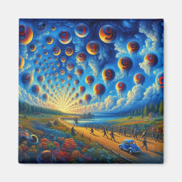 En surrealistisk resa genom Ljud och vision Magnet
