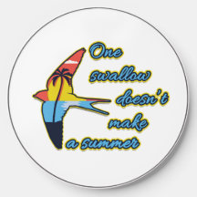 En Sväljer gör ingen sommar