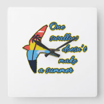 En Sväljer gör ingen sommar