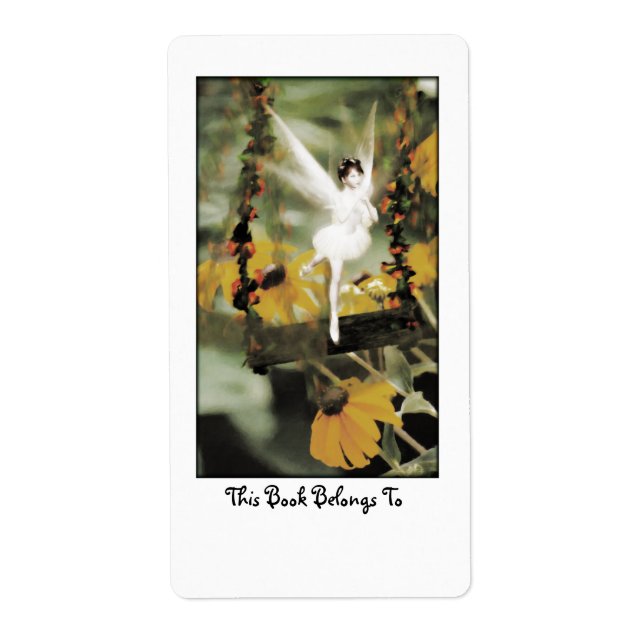 En sväng i Garden Bookplate Fraktsedel (Framsidan)