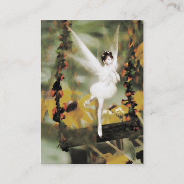 En sväng i Garden Mini-utskriften Visitkort (Framsida)