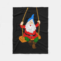 En svängande trädgårds- Gnome