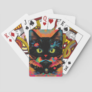 En svart katt har ansetts vara ett tecken på bra l casinokort
