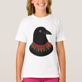 En svart kråka t shirt