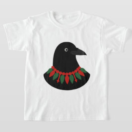 En svart kråka t shirt