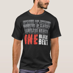 En svart martialkonst i Bälte T Shirt