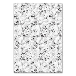 En svart och vit elegant fylld med stilfull bordsnummer