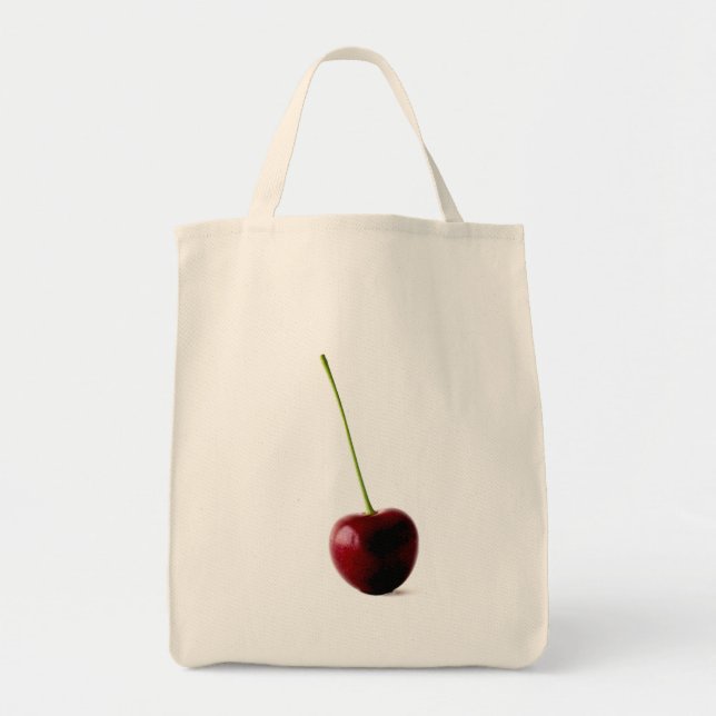 En Sweet Cherry gtcn Tote Bag Tygkasse (Framsidan)