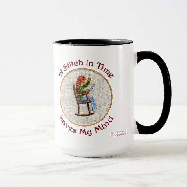 En sy i den Time muggen Mugg (Höger)