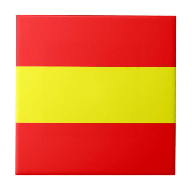 en symbol för nummer för sjömansalfabet, flagga kakelplatta (Framsidan)