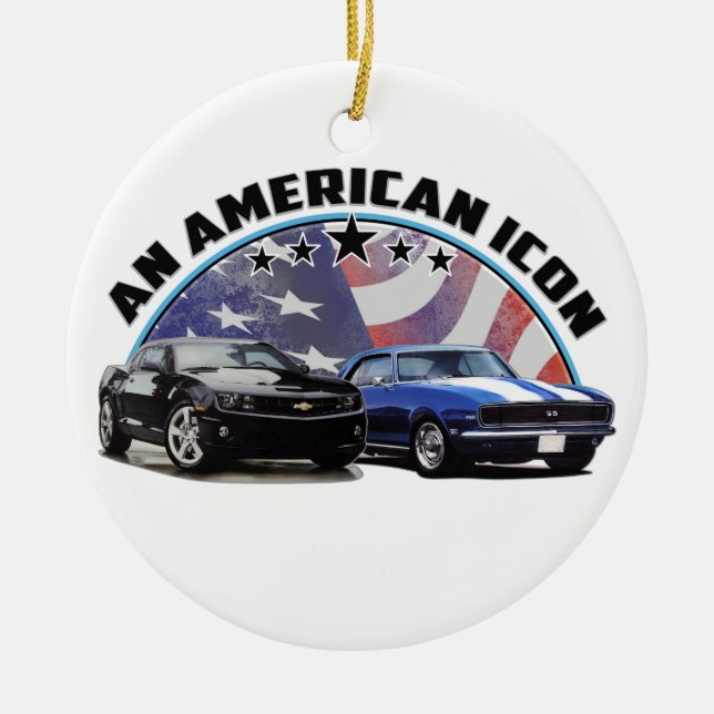 En symbol fortsätter julgransprydnad keramik (Framsidan)