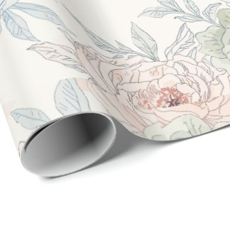 En symfoni av sång och kronbladsmönster presentpapper