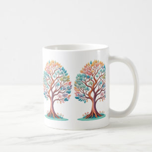 En symfoni för Färg och Royalet för tillväxt och l Kaffemugg