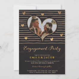 En symfoni Kärlek vår Förlovning Firande Inbjudningar