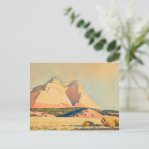 En syn på berget Carmel, Utah av Maynard Dixon Helg Vykort
