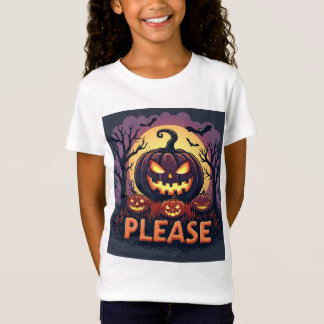 en T-shirt för Halloween