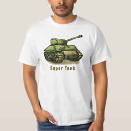 En t-shirt för Toppen-Tank