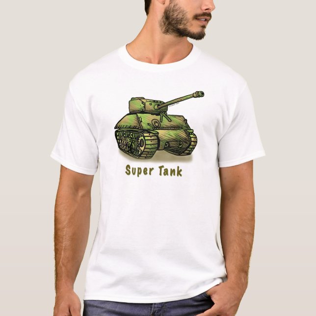 En t-shirt för Toppen-Tank (Framsida)