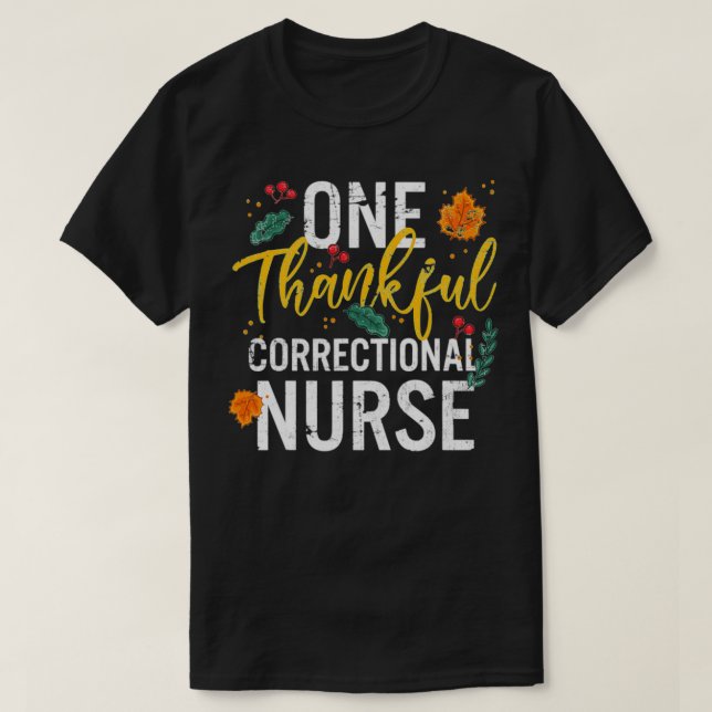 En tack för att korresponderingen av sjuksköterska t shirt (Design framsida)