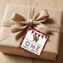 En Tack för favorittaggar för Camper Birthday Lyck