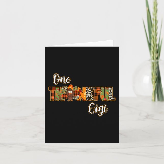 En tacksam gigi-kalkon välsignade gigi-pumpare än kort (Framsida)