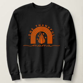 En tacksam mamma typografi-skjorta t shirt