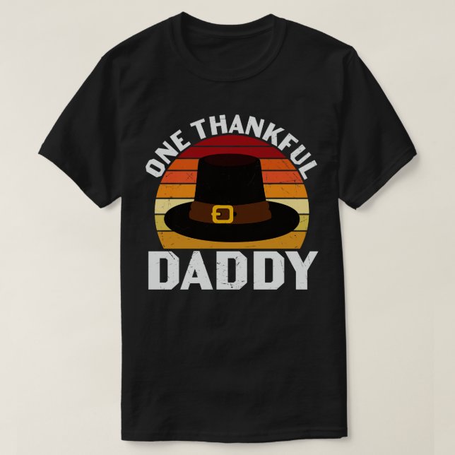 En tacksam pappa t shirt (Design framsida)