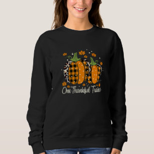 En tacksam tränare tacksgiving leopardprickar höst t shirt