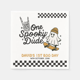 En taloky, Halloween Birthday Pappersservett