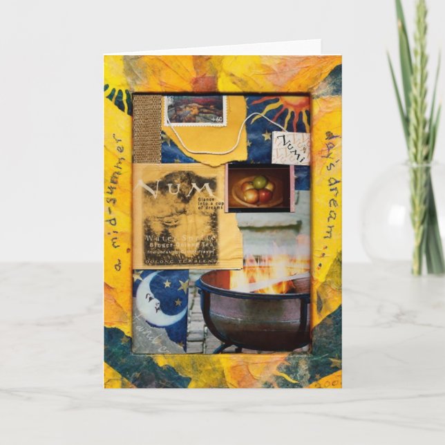 En Tam Kozmans "Mitt--Sommar dags dröm ", Kort (Framsida)