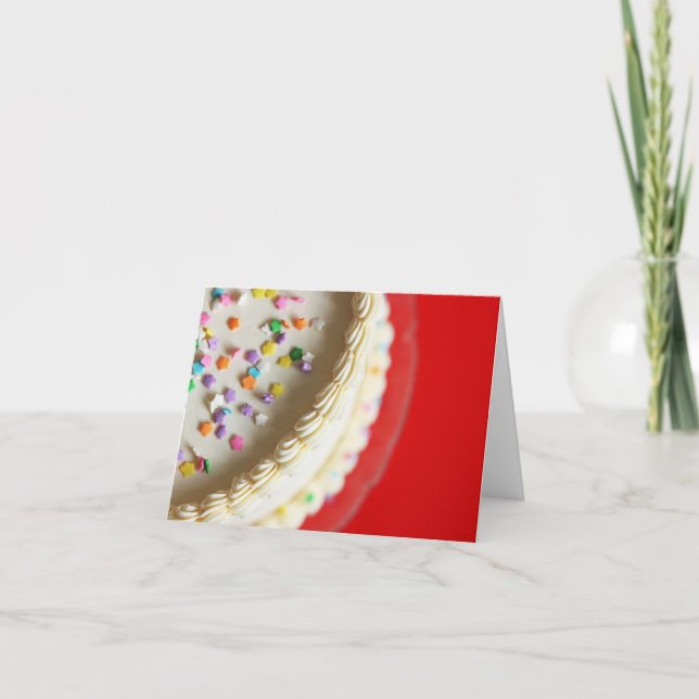 En Tårta Alldeles För Dig Kort (Framsida)