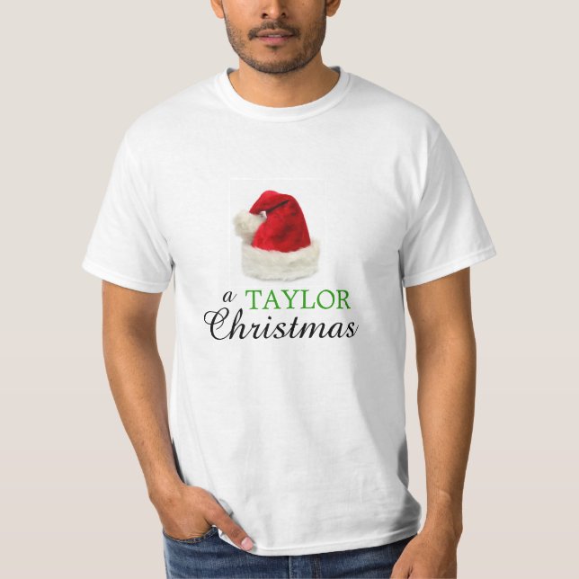En TAYLOR jul T-shirt (Framsida)