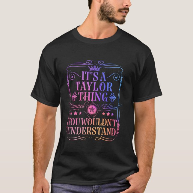 En Taylor Sak skulle du förstå.. T Shirt (Framsida)