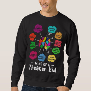 En teater Kid Funny Musical Teater Actor Lång Ärmad Tröja