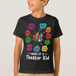 En teater Kid Funny Musical Teater Actor T Shirt