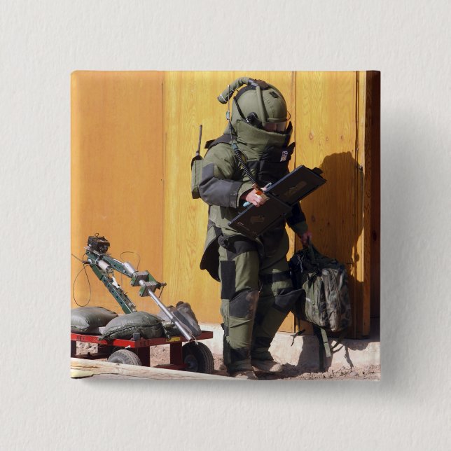 En tekniker knapp (Framsida)