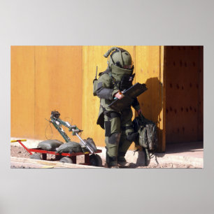 En tekniker poster