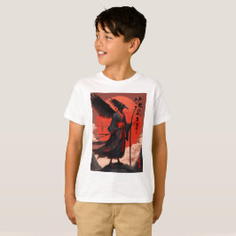 En tengu med scarlets röda kropp t shirt