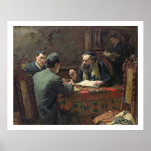 En teologisk debatt, 1888 poster