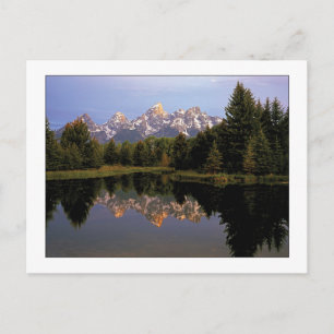 "En Teton-morgon" Vykort