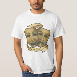En Thespian-masker t-shirt
