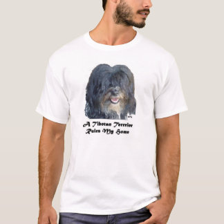 En tibetan Terrier härskar mitt hem Tröja