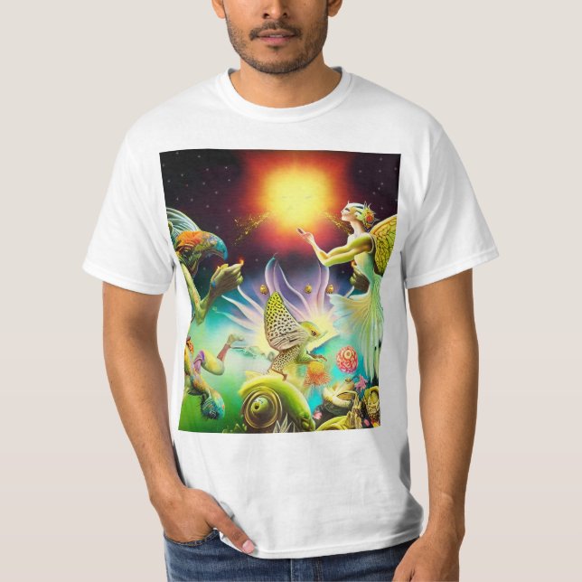 En tid för gengäldelse Oljemålning T Shirt (Framsida)