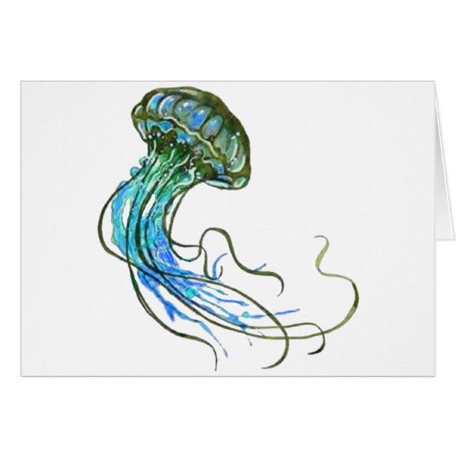 En tidlös resa hälsningskort (Framsidan Horizontal)