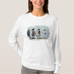 En tidningssäljare, en medborgareredo som ska t shirt