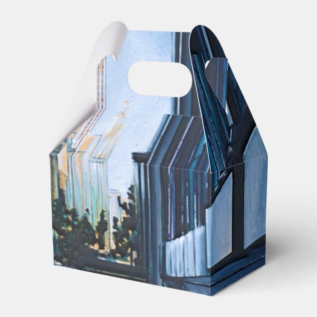 En tidshusning i stadens gränser presentaskar (Framsidan Sidan)