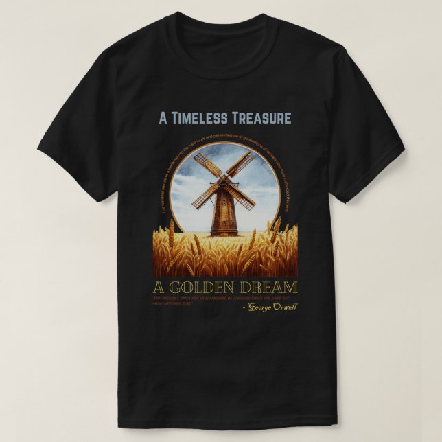 En tidslös skatt t shirt (Design framsida)