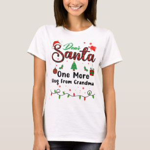 En till hacka från mormor som matchar julen t shirt